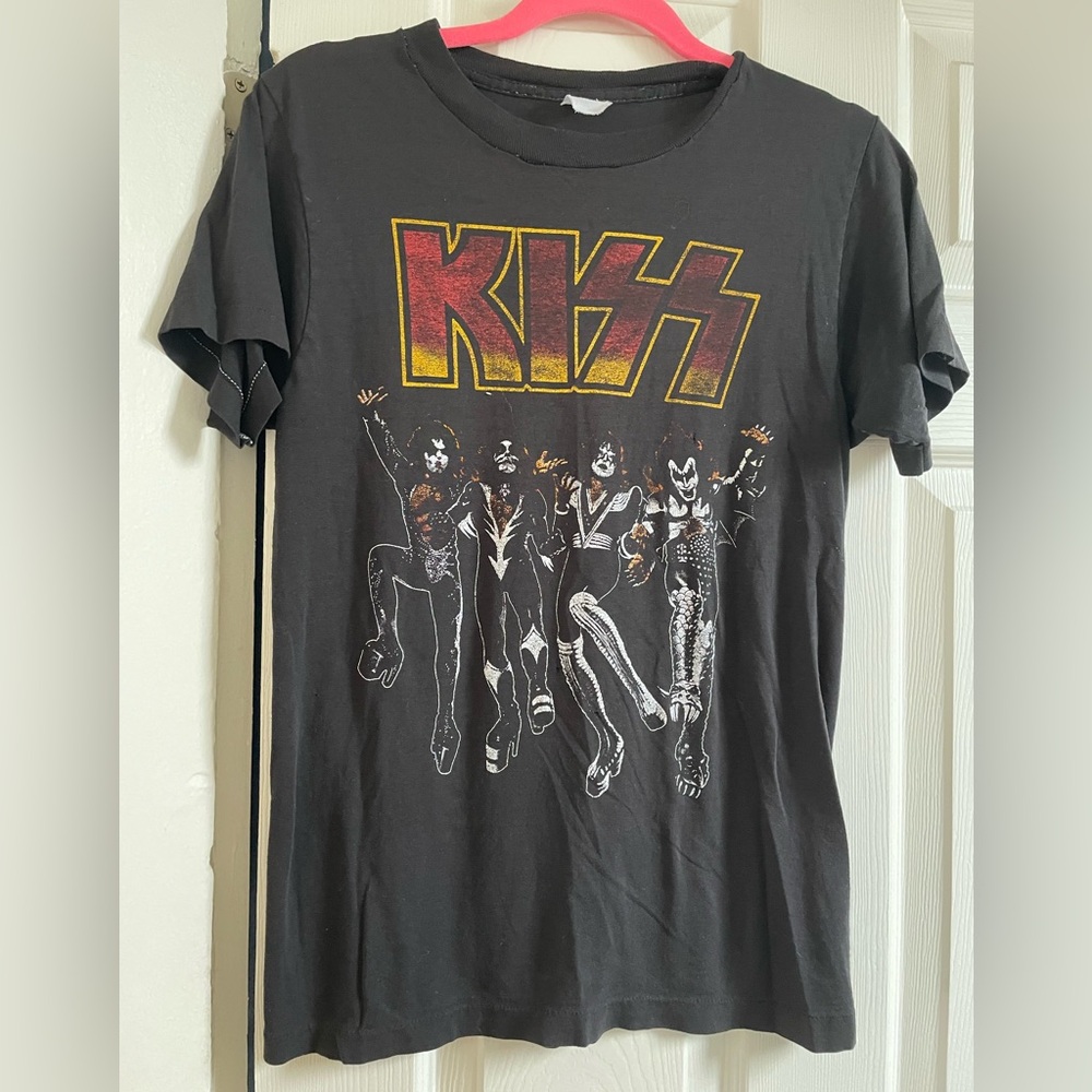 vintage KISS band tee RARE